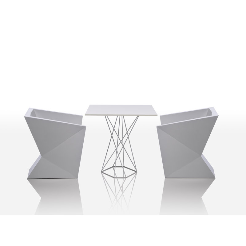 Faz Patio Dining Chair, Ice