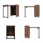 Foldable Iron Writing Desk