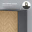Grubbs 2 Door Manufactured Wood Wardrobe