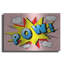 Art mural en métal Winston Porter «Pow 2» par Mark Ashkenazi-294933348