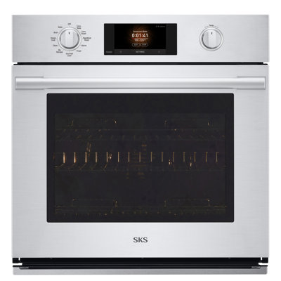 30-Inch Single Wall Oven With Steam-Combi
