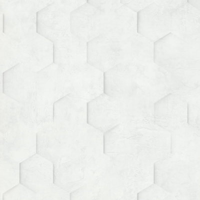 The Loft Collection Geometric Hexagon Wallpaper Roll