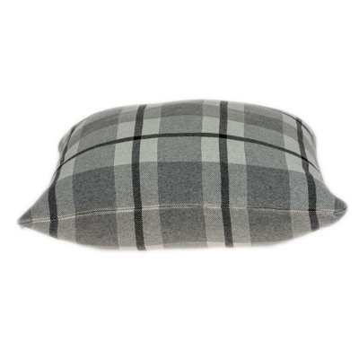 Biza Gray Throw Pillow