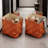 Italian Style Handwoven Leather Storage Basket, Multi-Purpose Laundry Hamper, Waterproof And Stain-Resistant, Elegant Decorative Bin For Hotels And Homestays