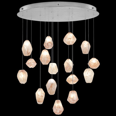 Luminaire suspendu rond 32 po Natural Inspirations