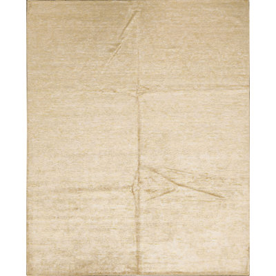 Area Rug in Gold