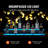 LED Lighted Liquor Bottle Display Bar Shelf RF & App Control 40" 2-Step