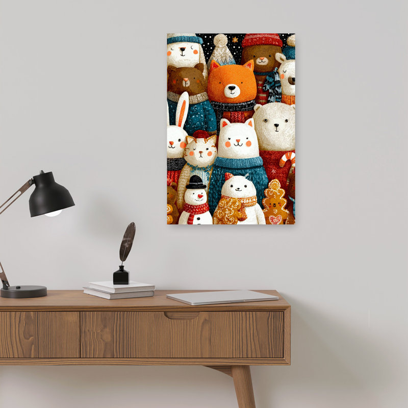 Art mural Cozy Winter, H 18 po x l 12 po