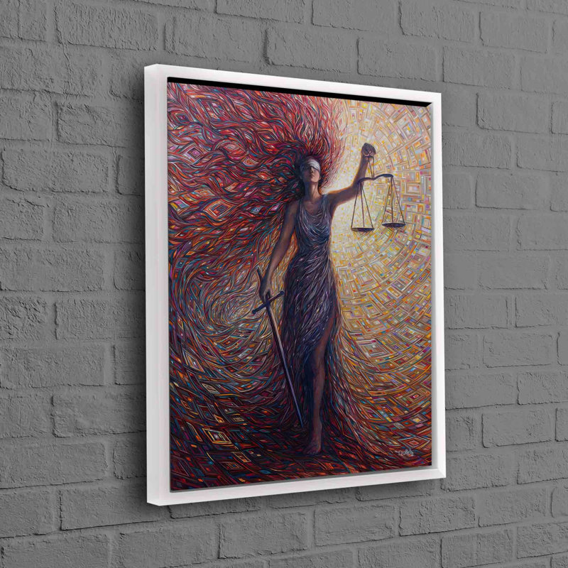 Print on Canvas, White, Framed Print without Mat, 25cm H x 35cm W
