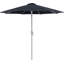 Parasol de patio en tissu / aluminium avec base Chavelle