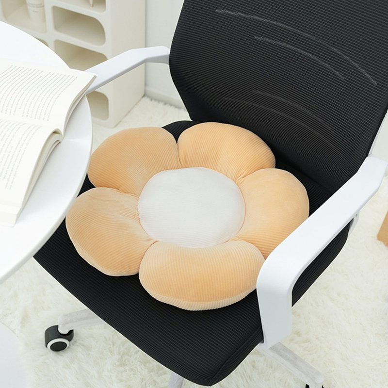 Cute Cushions Home Decor Comfortable Living Soft Decoration, Yellow