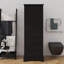Élégante armoire de rangement avec 2 portes et 4 tiroirs pour la salle de bain ou le bureau, tablette réglable-938858988