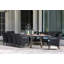 Keiser 84'' Rectangular 10 - Person Outdoor Dining Set with Cushions-1242863032