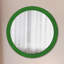 Huldar Glass Flat Wall Mirror
