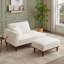 Chaise longue et tabouret rembourrés pour salon et chambre-1607845147-1607845149