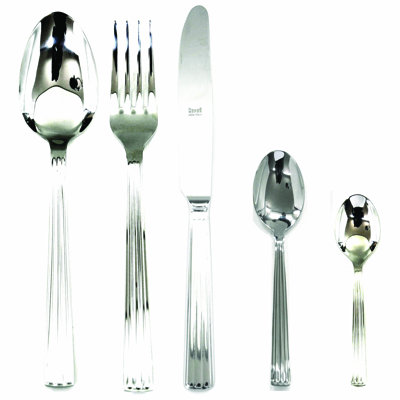 Ensemble de couverts Sole avec cuillères Moka - 30 pièces - Acier inoxydable