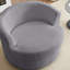 Advita Upholstered Swivel Armchair-416481808