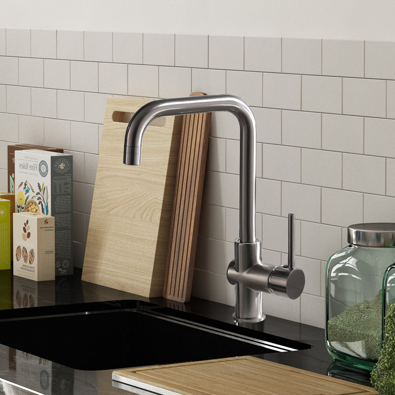 Clihome Kitchen Faucet, Nickel
