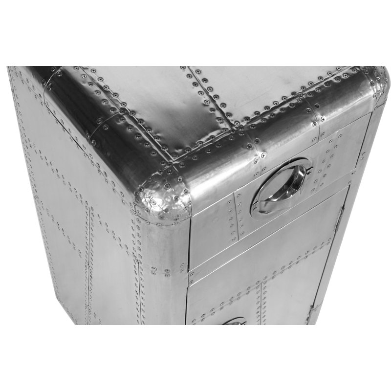 Table de bout avec rangement Fixbrood Block, H 25 po x l 16 po x P 16 po