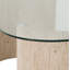 Modena 140cm Glass Top Console Table