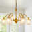 6 - Light Dimmable Crystal Chandelier-108189687