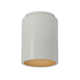 Sumatra Single Light Ceramic Flush Mount