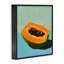 «Blue Papaya Still Life», giclée encadrée, design par Walker Noble-469041804-469041806