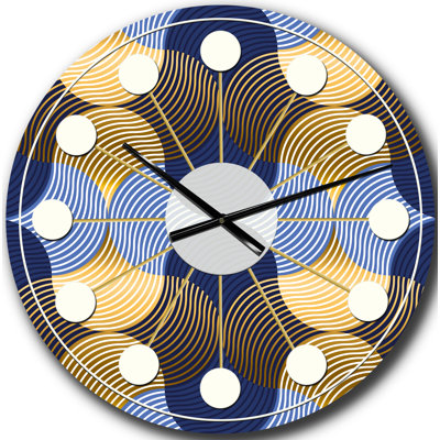 Horloge murale rétro Mid-Century