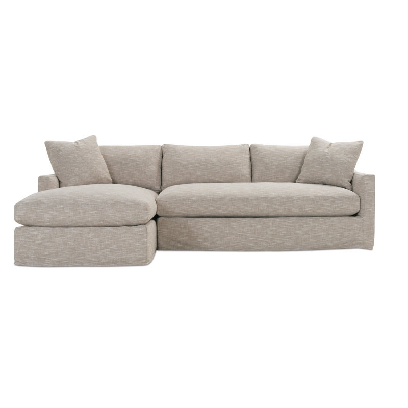 Bradford 2-Piece Slip Sectional, Left Hand Facing