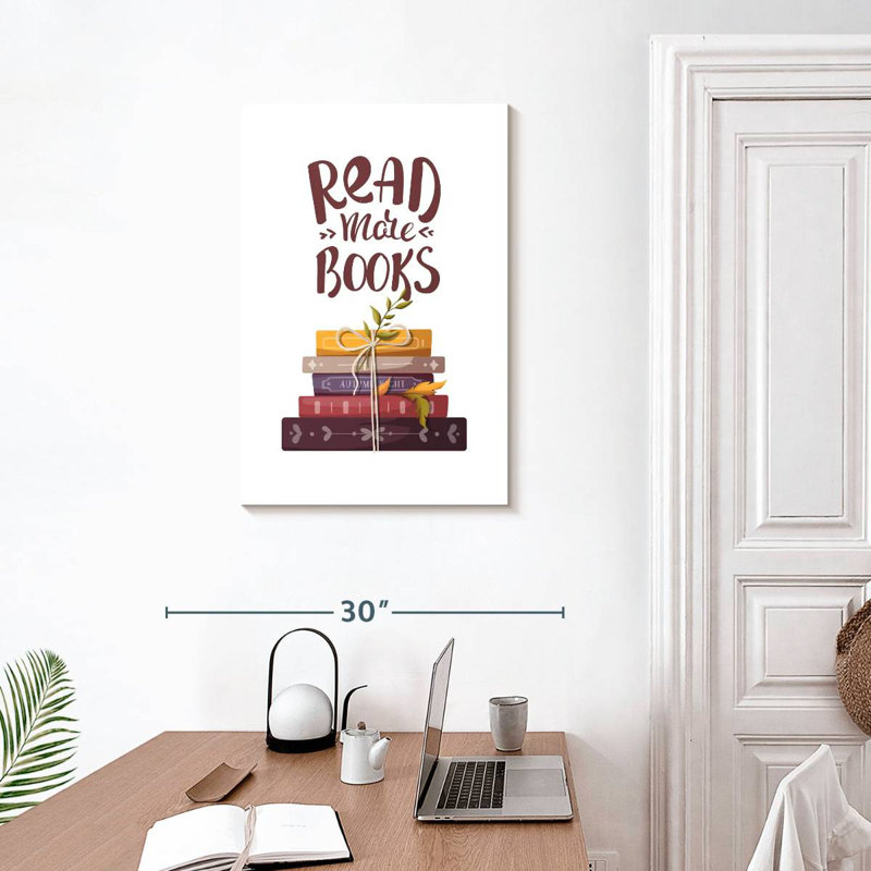 Senne Read More Books, 30" H x 20" W