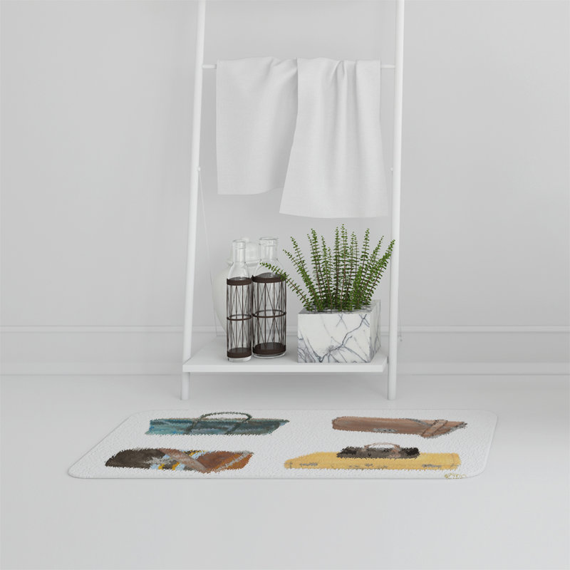 Nixa Memory Foam Non-Slip Bath Mat