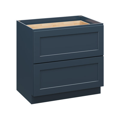 Armoire de cuisine au sol avec 2 tiroirs
