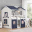 Lit plateforme double pleine grandeur, lit en bois massif de style maison de jeu compacte pour chambre d'enfant-1688585746-1688585748
