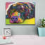 «Savvy Labrador» par Dean Russo, art mural sur toile-1151271504