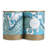 Vineyard Ocean Mint Scented Designer Candle with Glass Holder