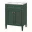 Meuble-lavabo 24 po avec 2 portes et un tiroir basculant-709892274