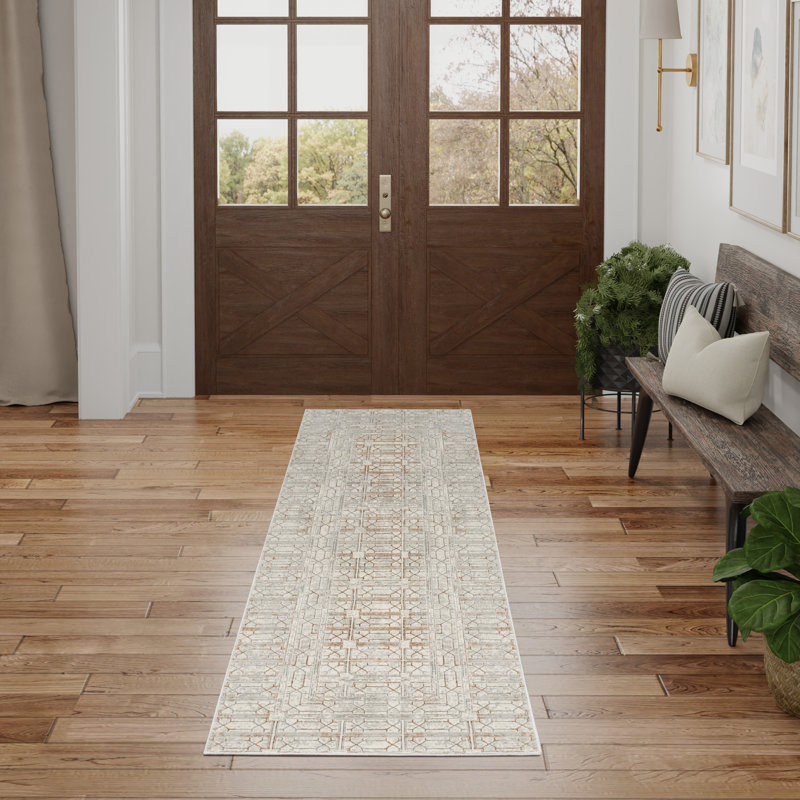 Wabasha Geometric Area Rug, Runner 2'3" x 7'6"