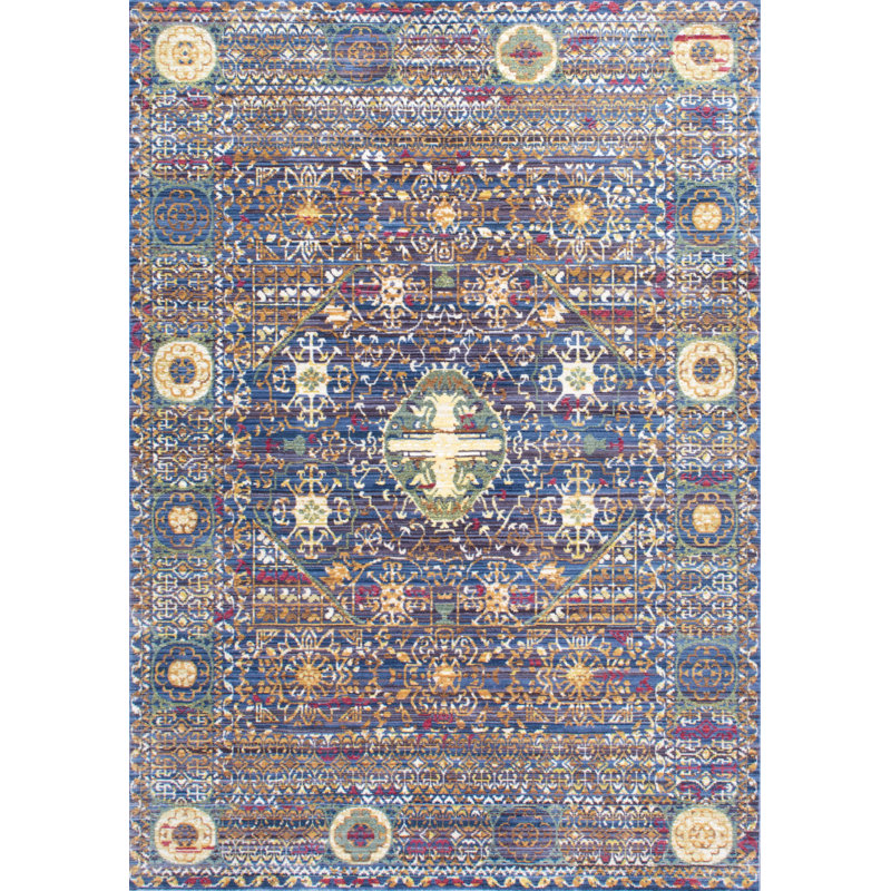 Tapis oriental mauve, Rectangle 5 pi 3 po x 7 pi 7 po