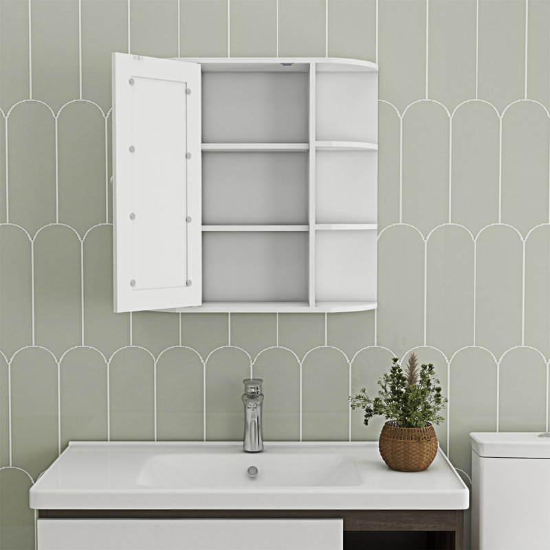 Armoire à pharmacie murale avec miroir