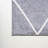 Bertrice Minimalist Diamond Trellis Gray/White Rug-672820232