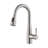 Bari Pull Down Single Handle Kitchen Faucet with Soap Dispenser-73388000