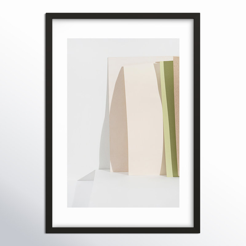 SV02206_Clean Slate As An Object 1 By Svetlana Smirnova - Framed Wall Art, Black Framed, 25" H x 17.5" W x 1.25" D
