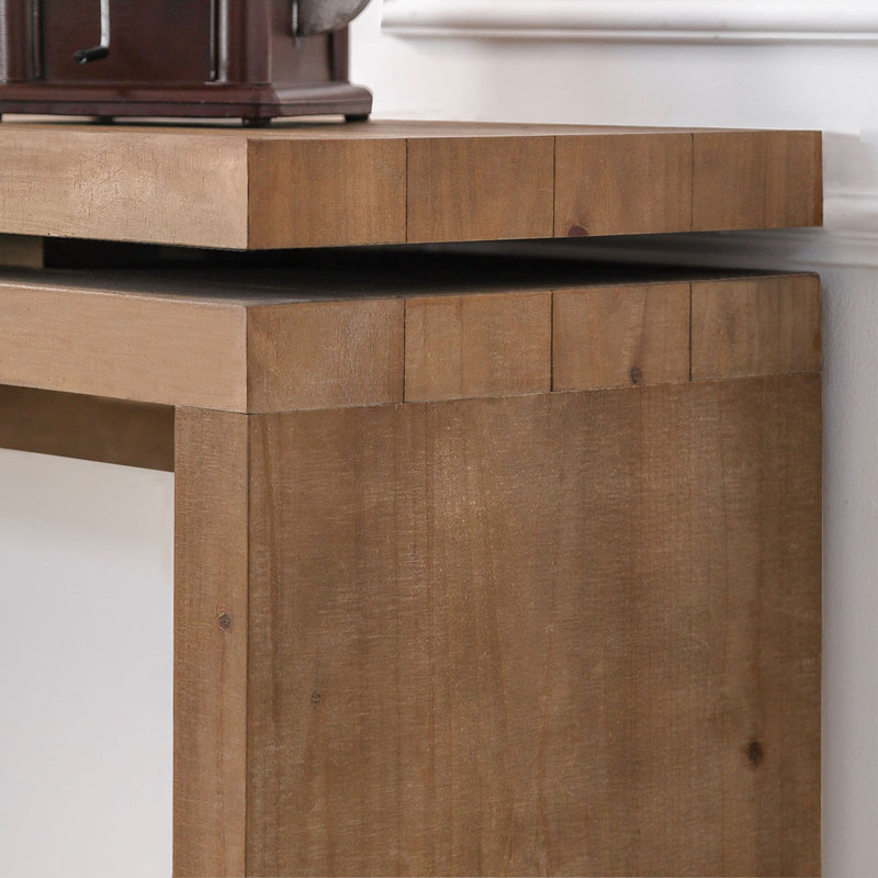 58” Wooden Console Table Sofa Table for Livingroom, Bedroom, Entryway, Deep Brown