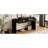 Curved Console Table With Storage, Wooden Entryway Table With 2 Drawers, Rustic Console Tables For Entryway, Hallway, Living Room-261991319
