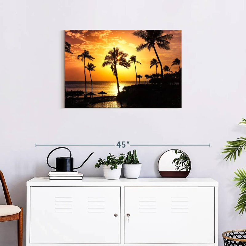 Gillard Maui Sunset Shadows, H 20 po x l 30 po