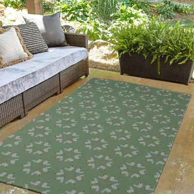 Elioth Chenille Geometric Indoor Rug