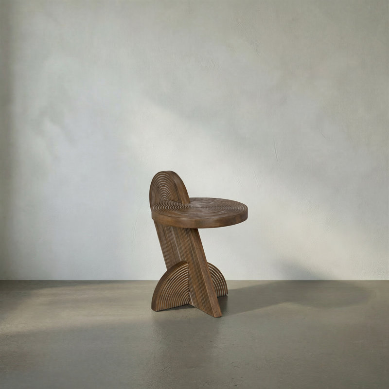 Solid Wood End Table