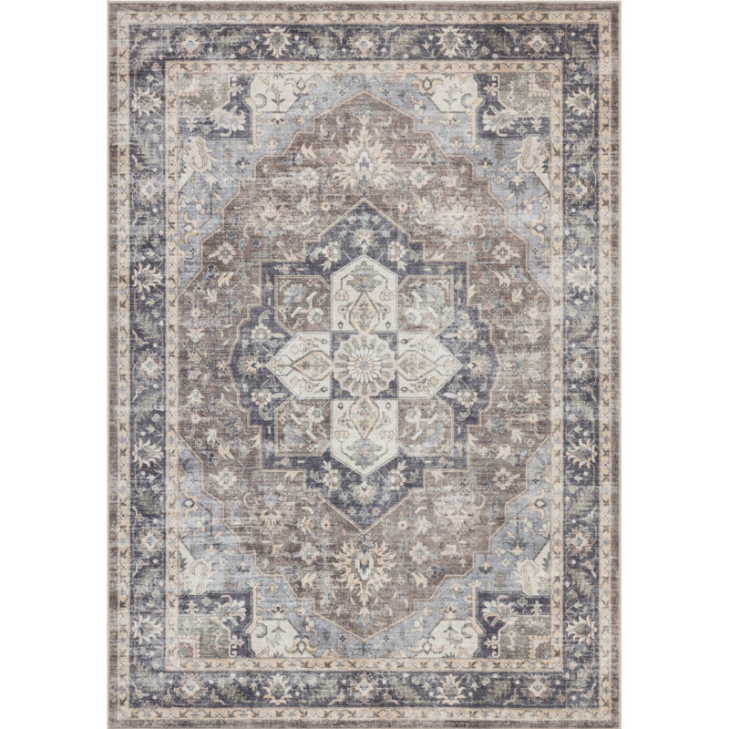 Premier GC_HAM4006 8X10 Brown Area Rug, Brown, Rectangle 7'10" x 9'10"
