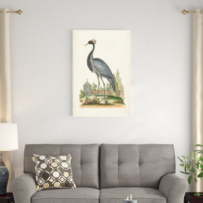 Héron antique et grues II