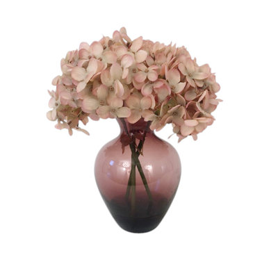 Hydrangeas in Small Victorian Vase